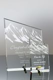 Slanted Quad Glass Award (#1550, #1601, #1915)
