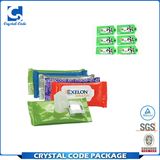 Adhesive Removable Waterproof Wet Wipes Sticker Label