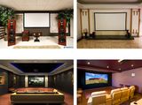 High-End Acoustically Transparent Fixed Frame Projector Screen