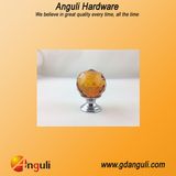 Furniture Decoration Hardware Glass Cabinet Drawer Crystal Pull Knobs
