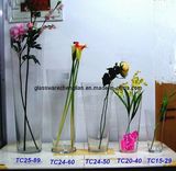 Clear Crystal Glass Vase (V-JH2589)