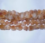 Semi Precious Stone Natural Crystal Citrine Rough Nugget Bead