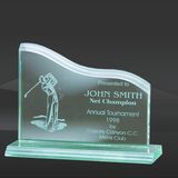 Horizontal Wave Waterfall Glass Award (CBD-GB248765, CBD-GB248865, CBD-GB2481065)