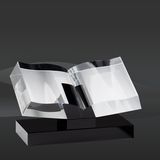Crystal Open Book Award (D-CRY469)