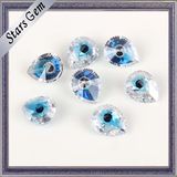 Deep Blue and White Mixed Color Gemstone for Fashion Jewelry