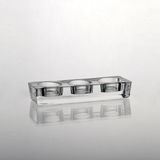 Crystal Tealight Three Candle Holders