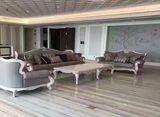 Crystal White Wooden Polished Marble Tiles & Slabs