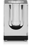 Black and Clear Acrylic Voltage Petite Vase.