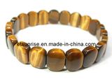 Natural Gemstone Crystal Stone Tiger Eye Bracelet Jewelry