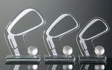 Crystal Golf Trophy