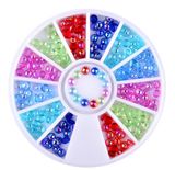 Nail Art, Nail Beauty, Nail Accessories, Rainbow Rhinestones