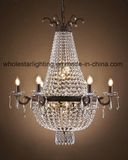 Metal Chandelier with Crystals (WHG-849)