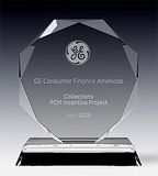Crystal Majestic Octagon Award