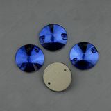 Round 14mm Sew on Rhinestones Flat Back for Clothing