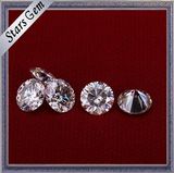 Forever One Round Brilliant Cut Moissanite Gemstones for Fashion Engagement Jewelry