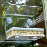 Acrylic Mount Bird Feeder Window Wild Bird Feeder