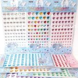 Heart Acrylic Crystal Stone Sticker