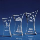 3D Laser Crystal Trophy
