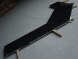 Black Galaxy Granite Prefabricated Kitchen Countertops