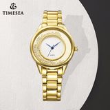Fashion Watch Custom Logo Ladies Stainless Steel Diamond Watch 71347