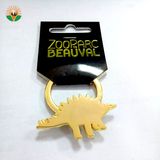 Zinc Alloy Metal Animal Shape Metal Keychain for Supermarket