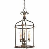 Good Quality Resort Villa Iron Pendant Lighting (GD1074-3)