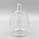 High Quality Square Brandy/Cognac Glass Bottle 500ml