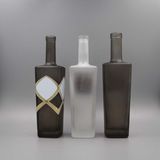 Factory Wholesale Transparent Different Capacity Empty Glass Bottle