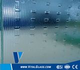 Clear Silver Square/Millenium Patterned/Figured Glass for Windows