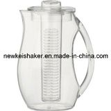 Fruit Infuser Plastic Pitcher with Custom Color