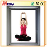 Single Sided Acrylic Photo Frame Slim LED Light Box for Fashion Salon