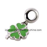Four Leaf Clover Charm for European Snake Chain Bracelet Jewelry