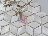 Rhombic Shape 3D Look Mother of Pearl Shell Mosaic (CFP122)