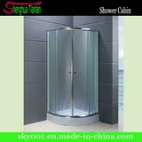 Hot Simple Sliding Painted Glass Bathroom Shower Enclosure (TL-531)