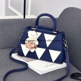 Women PU Fashion Evening Leather Hand Bag Designer Lady Handbag (FTE-054)