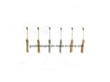 High Quality CZ Stone Top Crystal Fashion Hanging Tassel Earrings Rhodium Plated Earrigs Woman Jewelry (E6742)