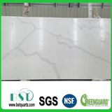 Calacatta Nuvo White Quartz Stone Slab