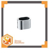 Shower Sliding Glass Door 30*15mm Elliptial Tube Connector