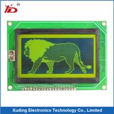 122X32 COB LCM Graphic LCD Display with Yellow-Green Background