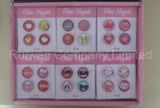 Love Style Crystal Acrylic Refrigerator Magnets for Home Decoration