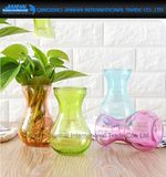 Colored Water Plant Furnishing Articles Glass Craft Floral Vase