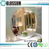 Handmade Carved Round Wall Mirror Hanging Decorative Mirror