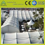 Peach Shaped Aluminum PVC Tent for Outdoor Camping Exhibition Wedding Party