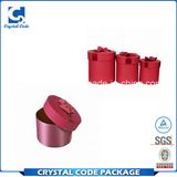 Fashionable Round Cardboard White Gift Box
