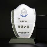Laser Engraving Crystal Award Trophy with Custom Personalized Logo