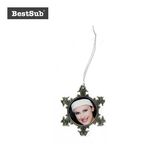 Bestsub Promotional Snow Flake Pewter Ornament (SD01)
