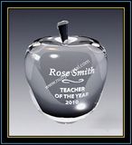 Fashion Crystal Apple Paper Weight for Christmas Day Gift