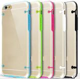 Light Transparent Crystal PC TPU Case for iPhone6