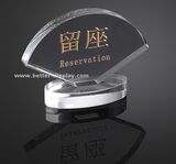 Acrylic Plastic Reserved Table Sign Holders