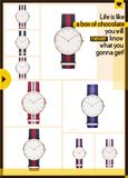2015 Custom Fashio Quartz Watch/Kijk (DC-854)